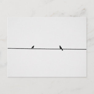 Postal Pájaros Amigos