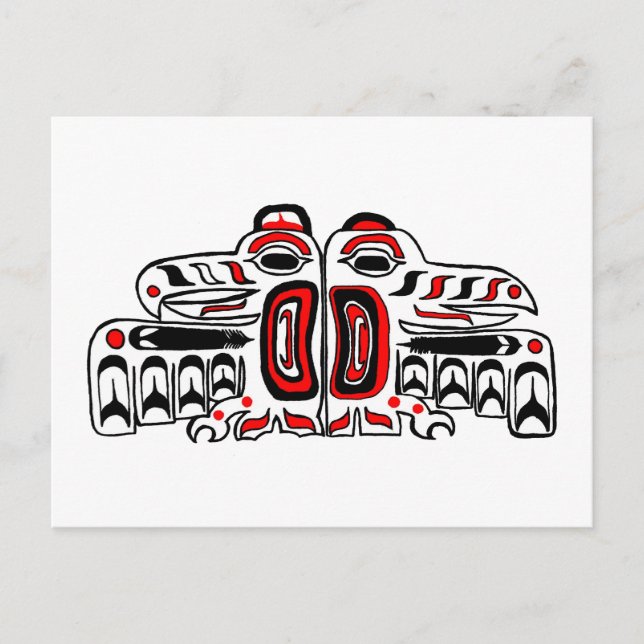 Postal Pájaros Espíritu (Anverso)