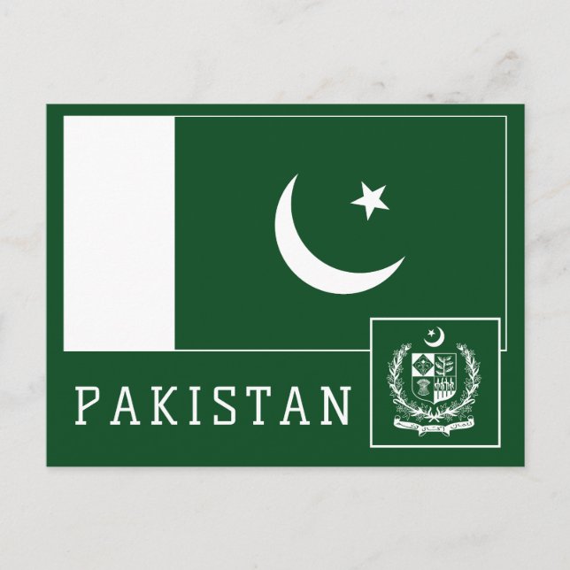 Postal Pakistán (Anverso)