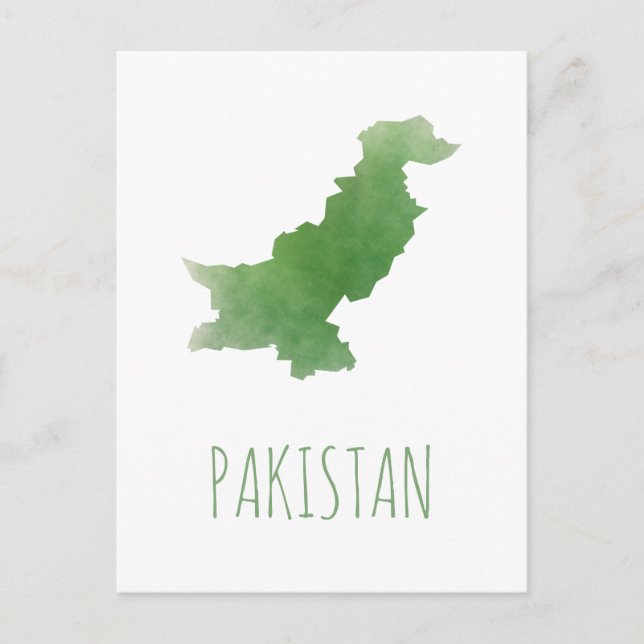 Postal Pakistán (Anverso)