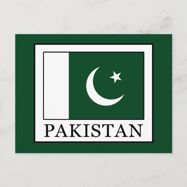 Postal Pakistán (Anverso)