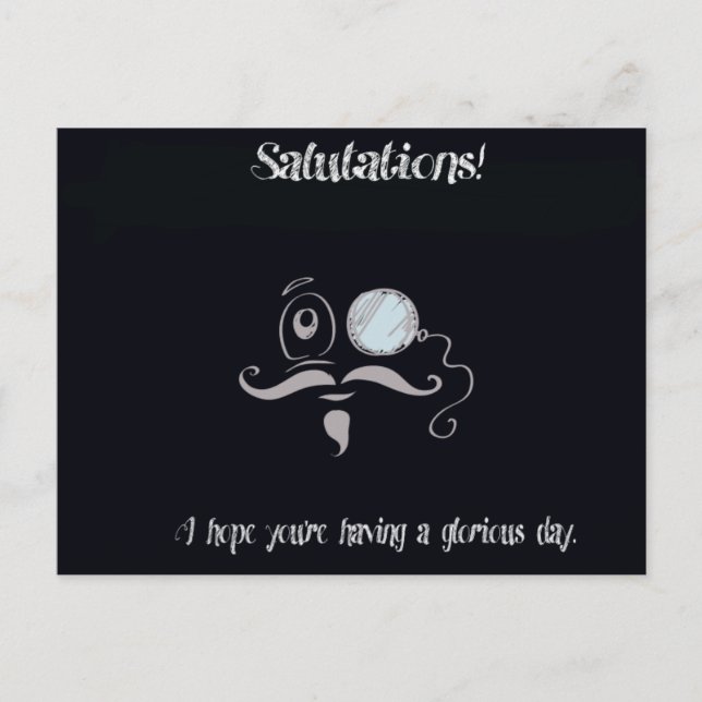 Postal Palabras a compartir (Anverso)