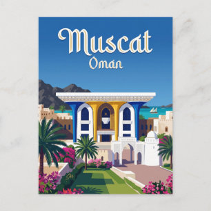 Postal Palacio Al Alam Omán