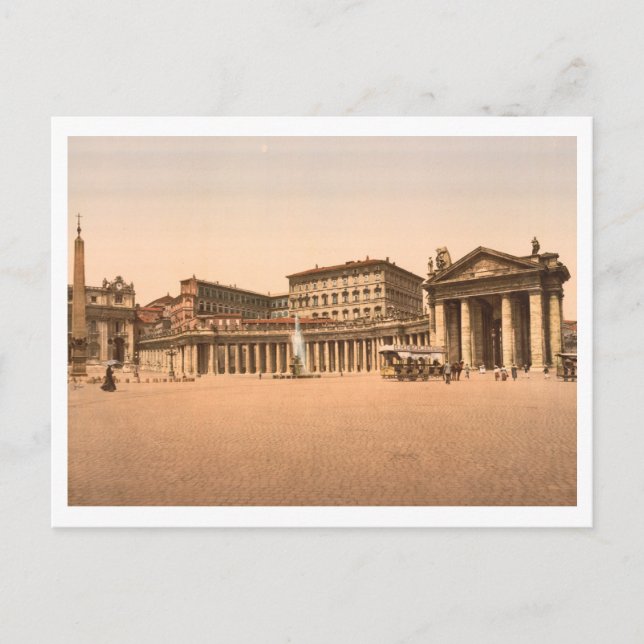 Postal Palacio Apostólico, Ciudad del Vaticano (Anverso)