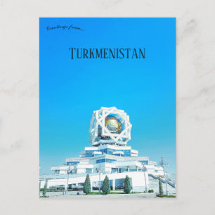 Postal Palacio boda en Asjabad Turkmenistán
