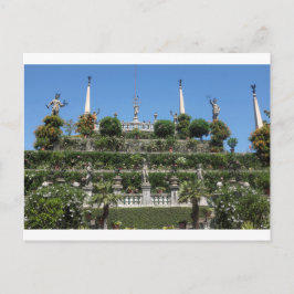 Postal Palacio Borromeo en Stresa, Italia