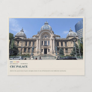 Postal Palacio CEC de Bucarest