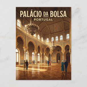 Postal Palácio da Bolsa Portugal