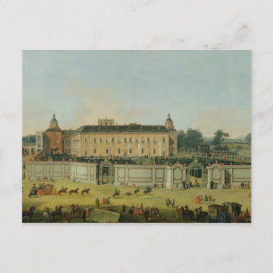 Postal Palacio de Aranjuez, 1756 (aceite sobre lienzo)