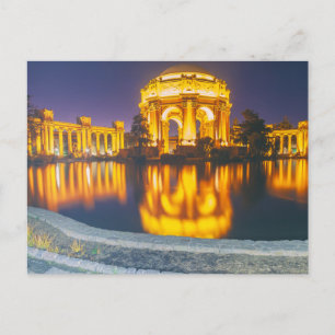 Postal Palacio de Bellas Artes por la Noche