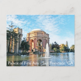 Postal Palacio de Bellas Artes - San Francisco