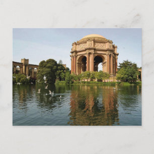 Postal Palacio de Bellas Artes, San Francisco