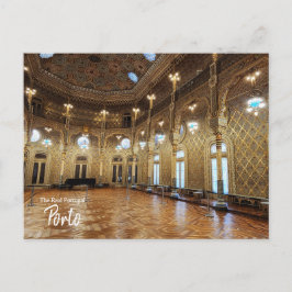 Postal Palacio de Bolsa Porto Portugal