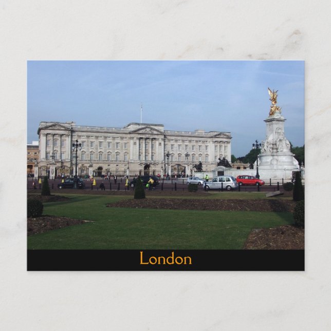 Postal Palacio de Buckingham (Anverso)
