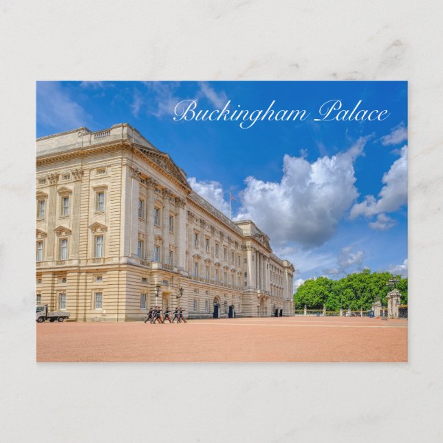 Postal Palacio de Buckingham, London UK Postcard (Anverso)