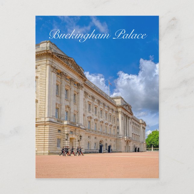 Postal Palacio de Buckingham, London UK Postcard (Anverso)