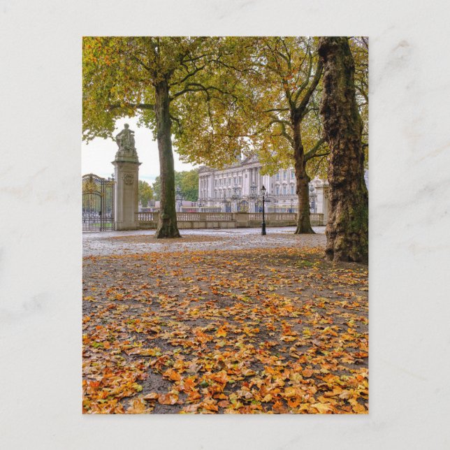 Postal Palacio de Buckingham, London UK Postcard (Anverso)