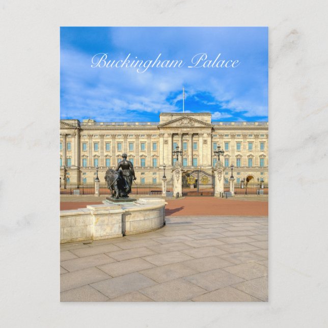 Postal Palacio de Buckingham, London UK Postcard (Anverso)