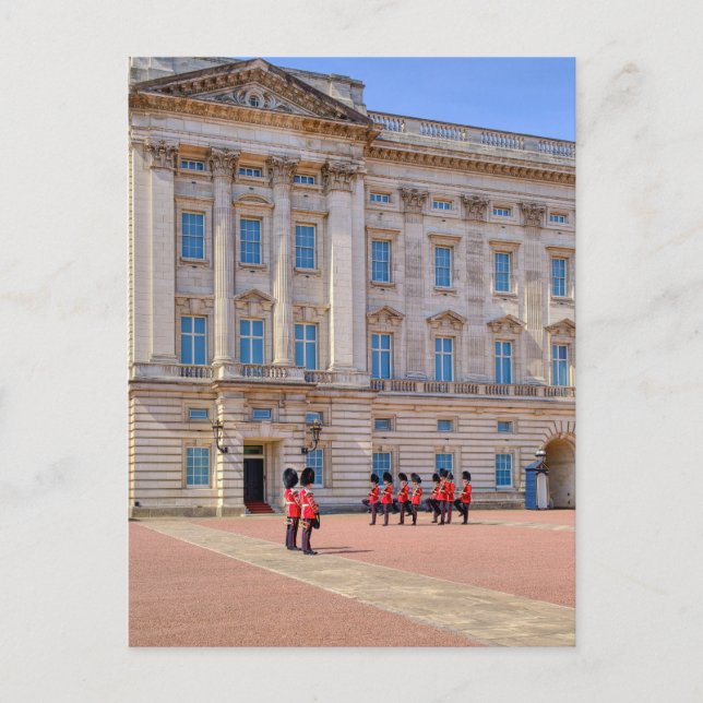 Postal Palacio de Buckingham, London UK Postcard (Anverso)
