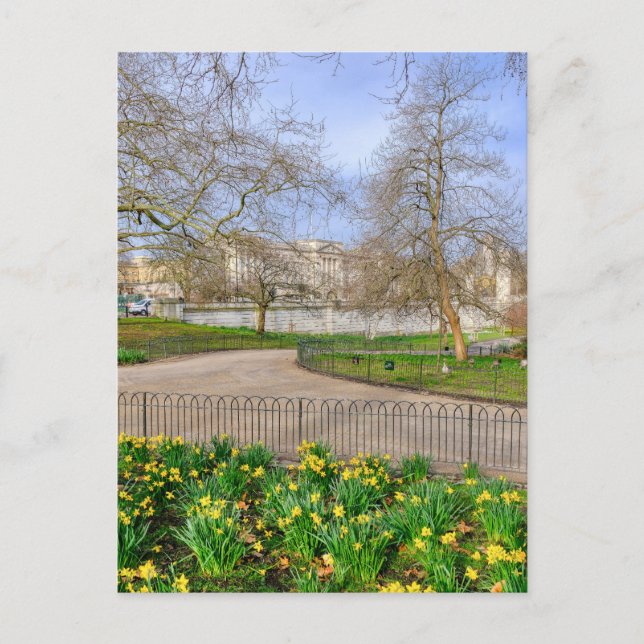 Postal Palacio de Buckingham, London UK Postcard (Anverso)