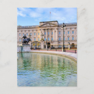 Postal Palacio de Buckingham, London UK Postcard