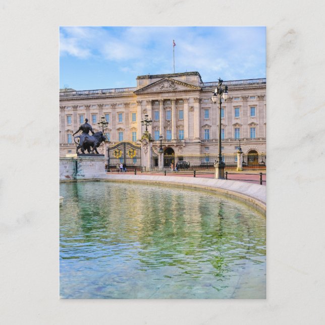 Postal Palacio de Buckingham, London UK Postcard (Anverso)
