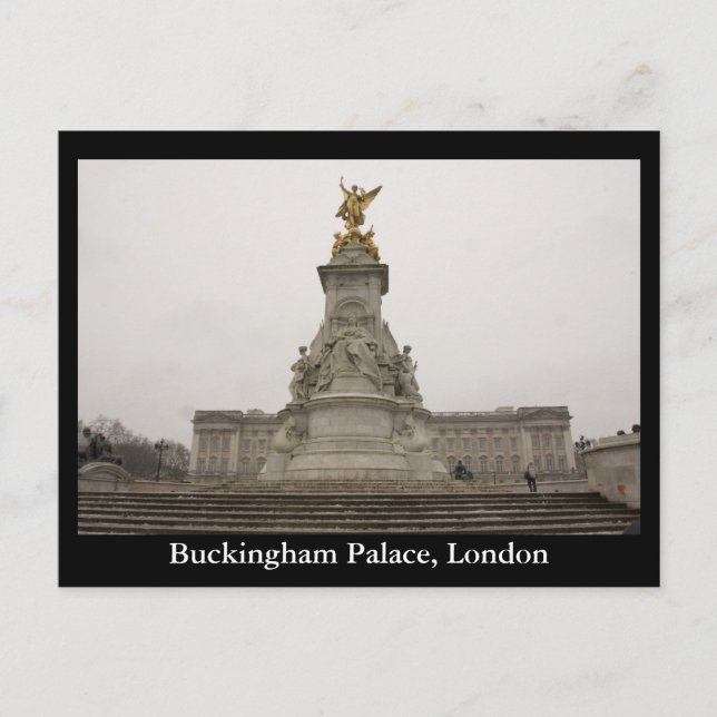 Postal Palacio de Buckingham, Londres (Anverso)