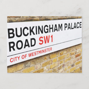 Postal Palacio de Buckingham, Londres -