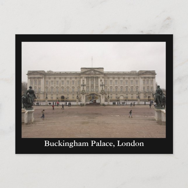 Postal Palacio de Buckingham, Londres (Anverso)
