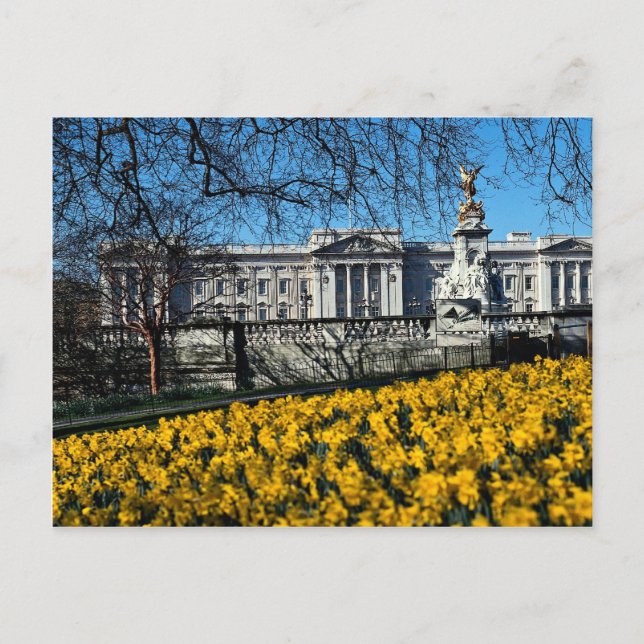Postal Palacio de Buckingham, Londres (Anverso)