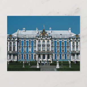 Postal Palacio de Catherine en Pushkin, St Petersburg,
