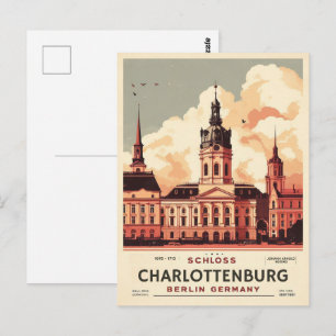 Postal Palacio de Charlottenburg - Palacio Charlottenburg