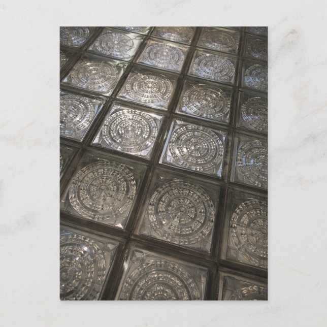 Postal Palacio de Comunaciones, suelo de cristal (Anverso)