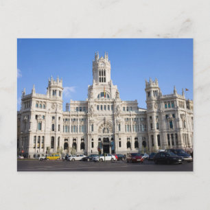 Postal Palacio de Comunicaciones de Madrid