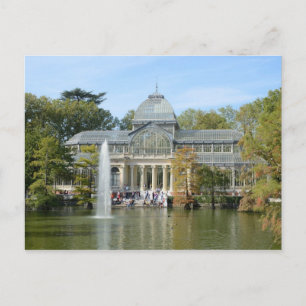 Postal Palacio de Cristal, Madrid