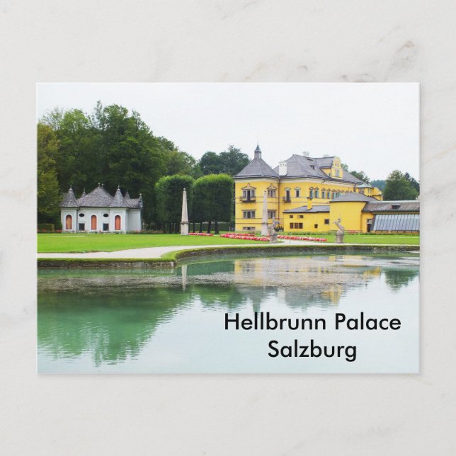 Postal Palacio de Hellbrunn (Anverso)