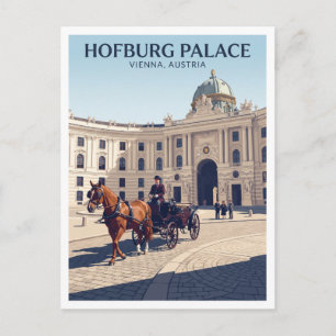 Postal Palacio de Hofburg Viena Austria Regalo