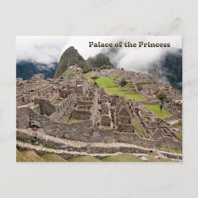 Postal Palacio de la Princesa - Perú (Anverso)