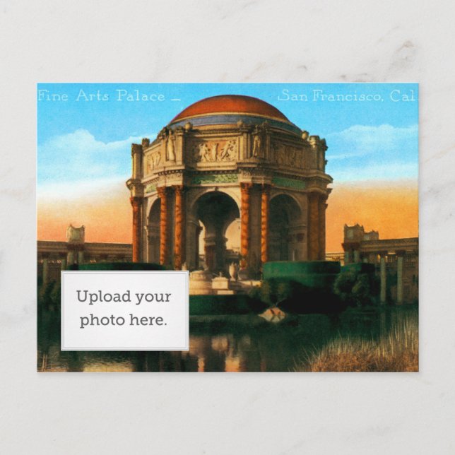 Postal Palacio de los Bellas Artes (Anverso)