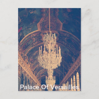 Postal Palacio de los Versalles-hall de espejos