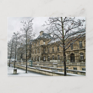Postal Palacio de Luxemburgo - sede del Senado francés