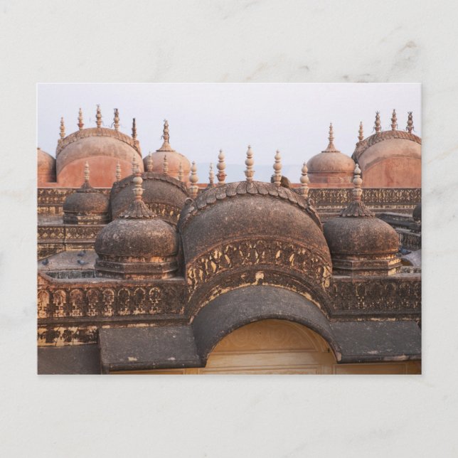 Postal Palacio de Madhavendra al atardecer, Jaipur (Anverso)