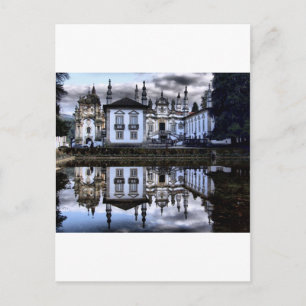 Postal palacio de Mateus en Vila Real