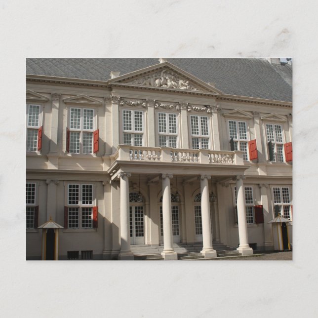 Postal Palacio de Noordeinde (Anverso)