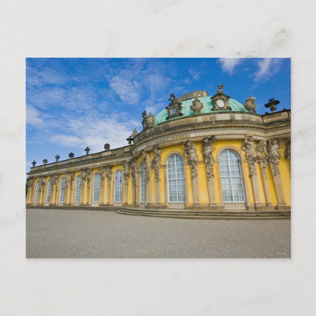 Postal Palacio de Sanssouci (Anverso)