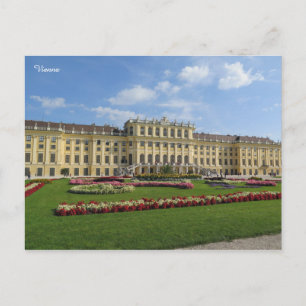 Postal Palacio de Schönbrunn Viena