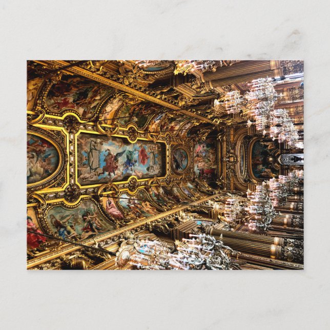 Postal Palacio de Versalles (Anverso)