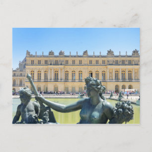 Postal Palacio de Versalles París Francia