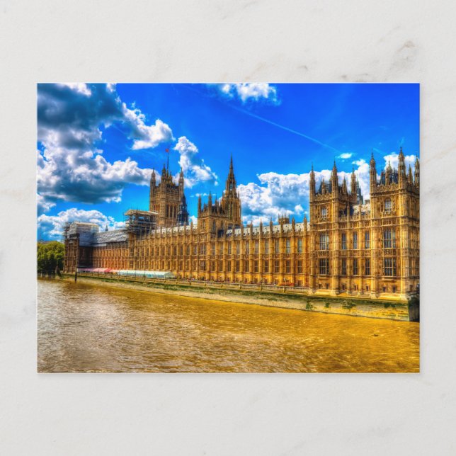 Postal Palacio de Westminster (Anverso)