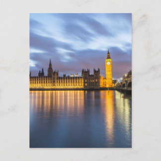 Postal Palacio de Westminster en Londres
